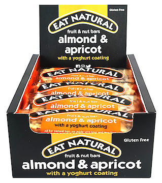 Product image of Almond & Apricot With A Yoghurt Coating Fruit & Nut Bars by Eat Natural