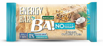 Product image of Bakalland Healthy Snack Bar - No Added Sugar: Coconut & Chia by Bakalland