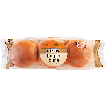 Product image of Brioche Burger Buns by St. Pierre