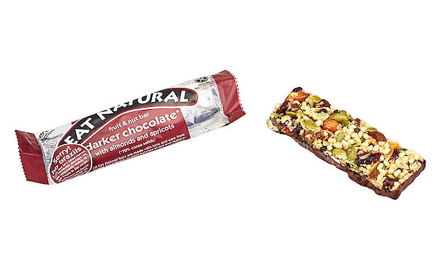 Product image of Darker Chocolate with Almonds & Apricots Fruit & Nut Bar by Eat Natural