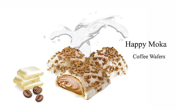 Product image of Happy Moka Coffee Wafers by Flis