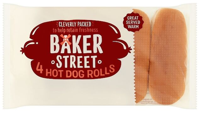 Product image of Hot Dog Rolls by Baker Street