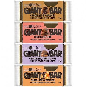 Product image of Mixed Chocolate yogurt topped bars by Ma Baker