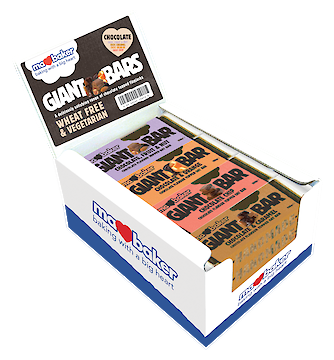 Product image of Mixed Chocolate yogurt topped bars by Ma Baker