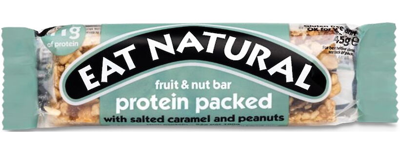 Product image of Protein Packed Fruit & Nut Bar with Salted Caramel & Peanuts by Eat Natural