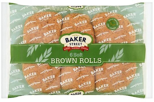 Product image of Soft Brown Rolls by Baker Street